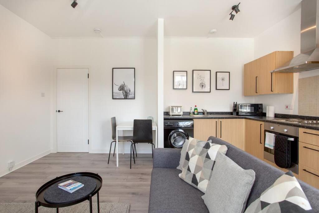 Modern & Bright 1 Bed For 4 Close To City Centre! EDI Eksteriør bilde